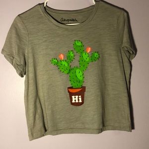 Aeropostale Slightly Cropped T-Shirt